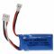 Helyettes�t� modell / RC Akku 7.4V, Li-Polymer, 400mAh, XH2.54-csatlakoz�