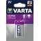 Varta 9V block Professional Lithium elem (6122)