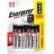 ENERGIZER MAX AA ceruza elem E91 mignon 4+2db/csomag