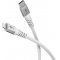 USB-C - Lightning kbel szvet bortssal 3m, fehr - A kszlet erejig!