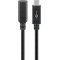 USB-C 3.2 hosszabbt kbel, 1m , fekete