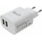 Powery univerzlis adapter akkutlt Samsung, iPhone, HTC  2db USB kimenet 2,1A fehr