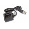 USB töltőkábel FitBit Blaze fekete (1m)