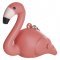 LED-es lámpa kulcstartó flamingó - Kiárusítás!