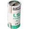 SAFT lithium elem tpus LS26500, 3.6V, U-fles, Li-SOCl2