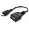 OTG adapterkbel Micro USB csatlakoz USB csatlakozs