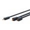 Clicktronic 3,5mm AUX-RCA (cinch) adapterk�bel 2m OFC sztere�