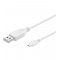 Goobay USB kábel 2.0 micro USB csatlakozóval 30cm fehér - Kiárusítás! - A készlet erejéig!