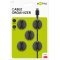 Goobay k�belrendez� 1-slot fekete 5db/csomag �ntapad�s elt�vol�that�