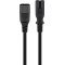 Goobay H�l�zati hosszabb�t� C7/C8 2m 2x0,75mm2 fekete