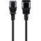 Goobay t�pk�bel hosszabb�t� 3m fekete 3x1mm2 IEC C14 dug� IEC C13 aljzat