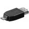 Goobay USB 2.0 Hi-Speed adapter USB A aljzat > USB Micro-A dug� - A k�szlet erej�ig