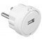 Goobay USB-t�lt� 1,0A feh�r h�l�zati t�lt� okostelefonokhoz �s tabletekhez - A k�szlet erej�ig