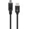 Goobay USB-C-Mini-B k�bel 0,5m fekete USB2.0 480Mbit/s 0,5A 2,5W