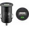 Goobay aut�s USB t�lt� 5W 1x USB-A 12 24V fekete - A k�szlet erej�ig