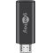 Goobay Micro-USB - USB-C adapter OTG sz�rke 2,5W 0,5A 480Mbit/s USB2.0