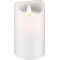 Goobay LED val�di viasz gyertya feh�r 7,5x12,5cm id�z�t� - A k�szlet erej�ig