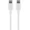 Goobay USB-C t�lt�- �s szinkroniz�l� k�bel 60W 3A 480Mbit/s 0,5m feh�r