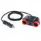 OTB aut�s t�lt� eloszt� (12-24V) 2db szivargy�jt� �s 4db USB csatlakoz�ssal