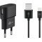 Goobay 5W USB h�l�zati t�lt� Apple Lightning k�bellel 1m fekete