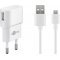 Goobay 5W Micro-USB h�l�zati t�lt�k�szlet 1m k�bel feh�r