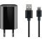 Goobay 5W USB-C h�l�zati t�lt�k�szlet 1m USB-C k�bel fekete