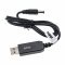 USB tlt kbel 5.5mm x 2.5mm DC csatlakozval 5V/2A - 9V/0.9A