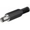 Goobay DC csatlakoz� 2,1mm x 5,5mm hajl�t�sv�delemmel