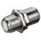 Goobay F-csatlakoz� F-aljzat F-aljzat adapter cink