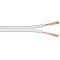 Goobay hangsz�r�k�bel feh�r 100m tekercs 2x4,0mm2 CCA