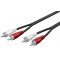 Goobay sztere� RCA (cinch) k�bel 2x RCA (cinch) csatlakoz� 5m