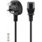 Goobay h�l�zati k�bel UK 1,8m 3x1 mm2 C13 csatlakoz�