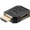 Goobay HDMI 90 fokos sz�gadapter 4K 60Hz