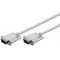 Goobay VGA k�bel 15 p�lus� nikkelezett VGA csatlakoz� 2 m