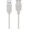 Goobay USB-A hosszabb�t� k�bel 0,6m USB 2.0 480 Mbit/s