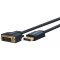 Akt�v DisplayPort-DVI-D k�bel, Full HD (1080p), 60 Hz