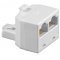 Goobay ISDN-T-Adapter RJ45-Stecker 2x RJ45-Buchse