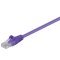 Goobay CAT 5e patchk�bel U/UTP lila 2x RJ45 CCA vezet�k