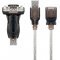 USB auf seriell RS232 Konverter/Adapter/Kabel USB A Stecker > 9-pol. SUB-D Stecker