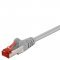 CAT 6 h�l�zati k�bel S/FTP PIMF CU 0,5m sz�rke