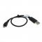 OTB Micro-USB adatk�bel 0,3m USB A 2.0 fekete