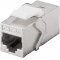 Goobay Keystone modul RJ45 csatlakoz� CAT 6A 2x RJ45 aljzat 14,7mm sz�les