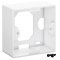 Goobay fel�letre szerelhet� doboz Keystone 80 x 80mm CAT-6/6A aljzatokhoz