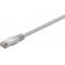 Goobay CAT 5e patchk�bel F/UTP sz�rke CCA 2x RJ45 csatlakoz�