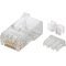 Goobay RJ45 CAT 6A UTP csatlakoz� kerek k�belhez k�t bef�z� seg�ddel
