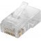 Goobay RJ45 CAT 6 UTP h�l�zati csatlakoz� k�rk�beles