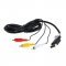 OTB vide�k�bel kompatibilis Sega Dreamcast 1x konzolspecifikus csatlakoz� 3x RCA (cinch)