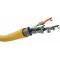 Goobay CAT 8.1 S/FTP PiMF halog�nmentes 25m s�rga telep�t� k�bel AWG 22/1