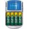 Varta LCD t�lt� 57070 AA Mignon ceruza akku 2600mAh 4db/csomag NiMH