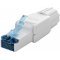 Goobay CAT 6A RJ45 csatlakoz� UTP 5,0-8,5mm k�beles csomag